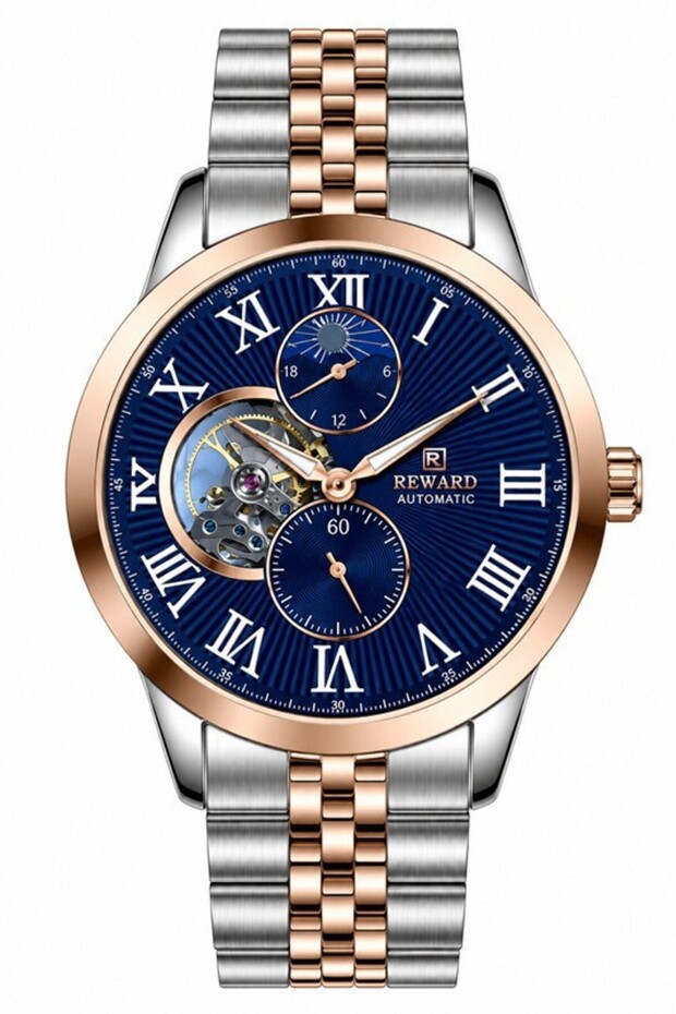 Rd312036M Automatic Men's Wristwatch with Steel Strap