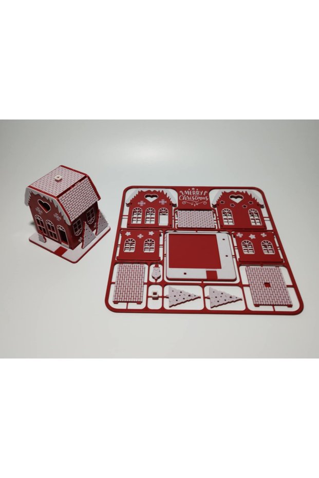 Christmas Decorative House Kit DIY Set Christmas Ornament House
