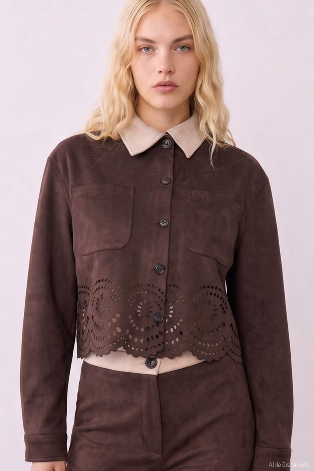 Women's Jacket Ckt02780 Brown