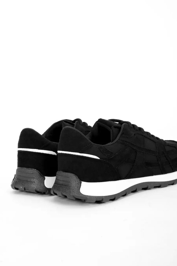 Beech Women's Nubuck Detailed Lace-Up Sports Shoes B4799