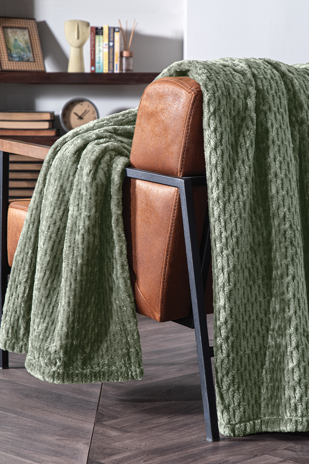 Aina Wellsoft Tv Blanket - Khaki