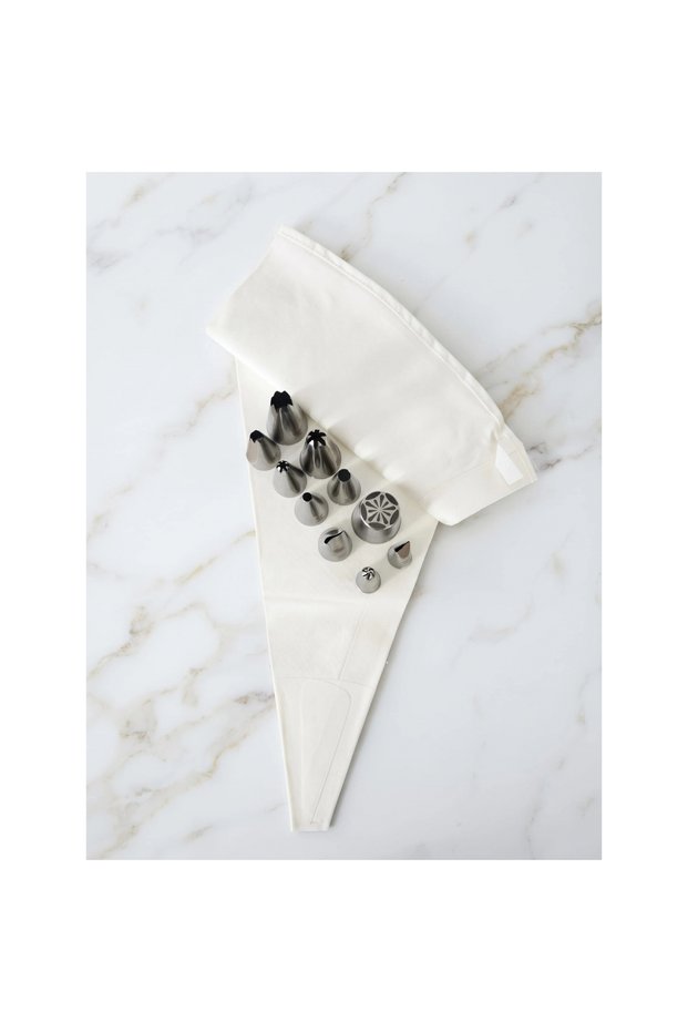 Bens 10-Piece Duy Set - Imported Cream Bag (825-822-841-844-803-801-104-241-116-193)