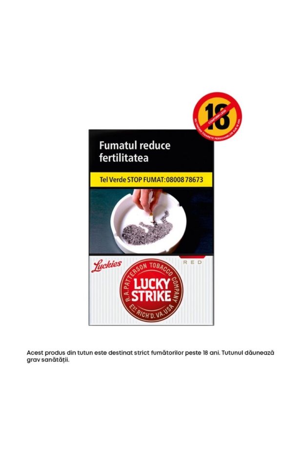 Lucky Strike Red