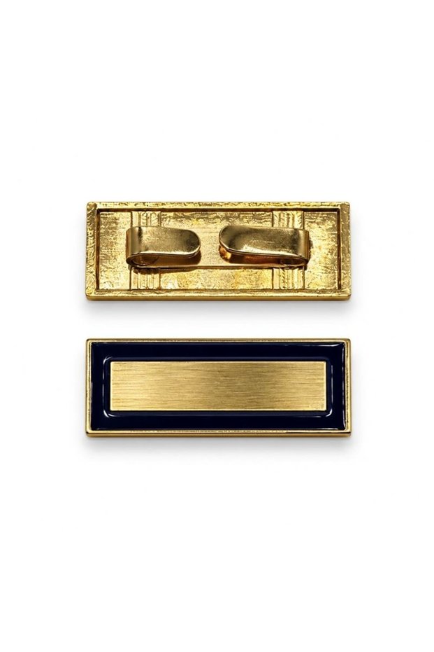 Bag Accessory 4.5 X 1.5 cm Metal Gold and Black Color 03