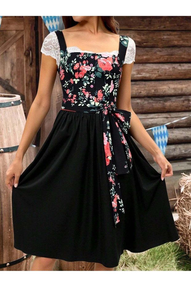 Rochie midi, negru