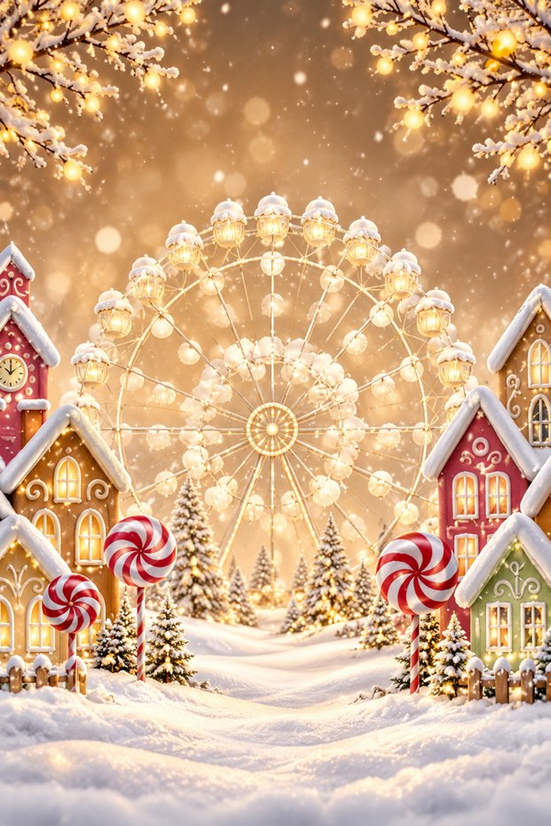 New Year Themed, Welcome New Year, Photo Shoot, Celebration, School Event Fabric Backdrop