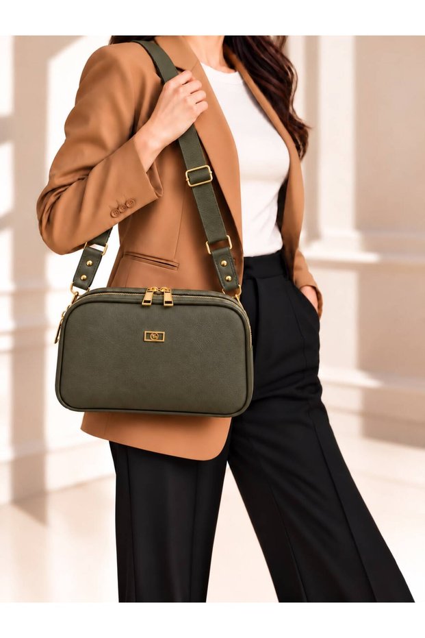 Asl724 Crossbody Bag Khaki