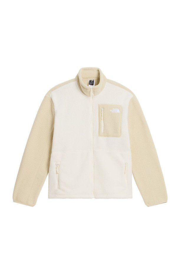 Nf0A8E88Jn51 W Yumıorı Full Zip Women's Outdoor Beige Fleece Jacket