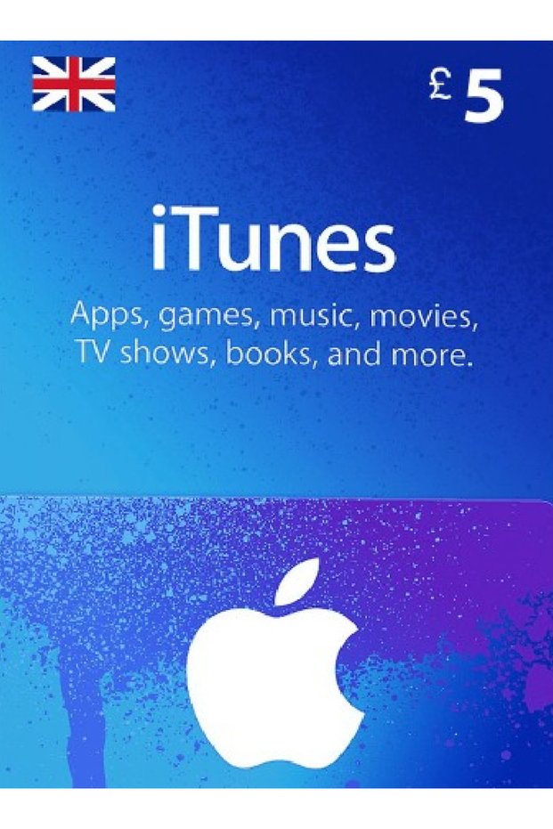 iTunes 5 GBP