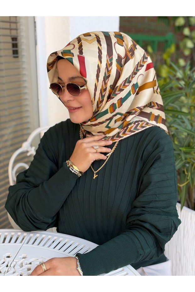 وشاح حرير جاكار سورا