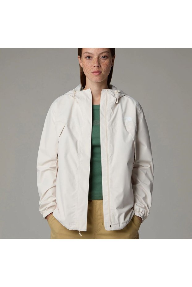 The North Nf0A8Bkdqli1-Bey Face Antora Women's White Raincoat