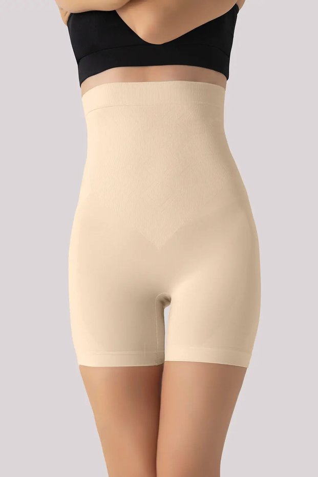 Delux Series Comfort Wear Shaping Postpartum High Corset Shorts Skin