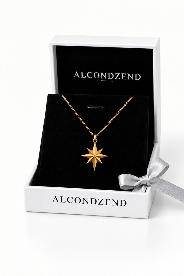 316L Stainless Steel North Star Women's Necklace