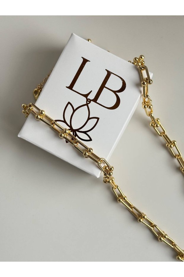 Vip Brand Model Stylish Design Steel Gold Chain