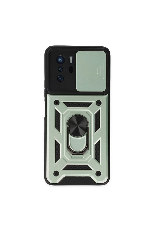 Xiaomi poco x3 gt case pars lens ring silicone - green