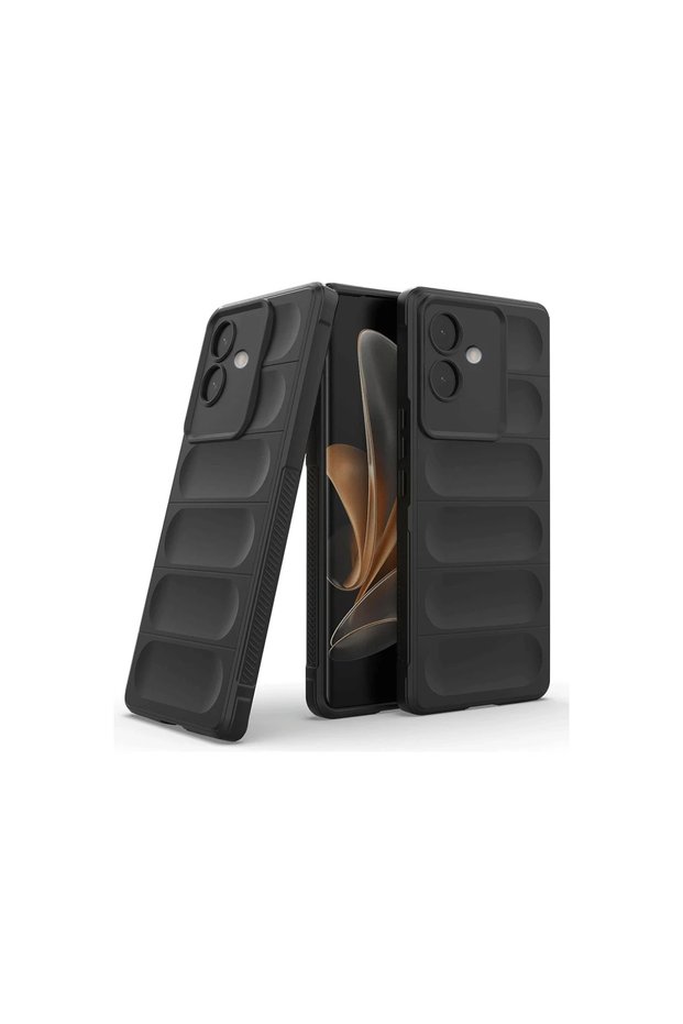 Oppo A3 Case Optimum Silicone - Black