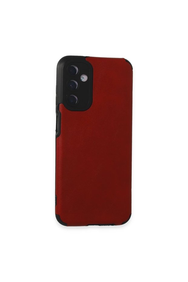 Samsung Galaxy M14 5g Case Loop Leather Silicone - Red