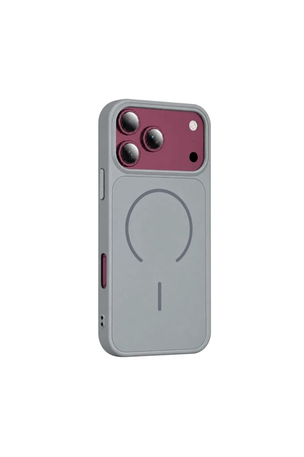 Apple iphone 18 pro max azus magsafe cover - grey