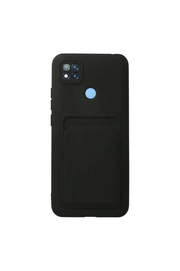 Xiaomi redmi 9c case kelvin business card silicone - black
