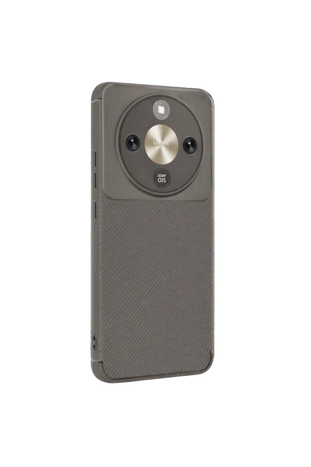 Huawei Honor Magic 8 Lite Auto Focus Carbon Cover - Gray