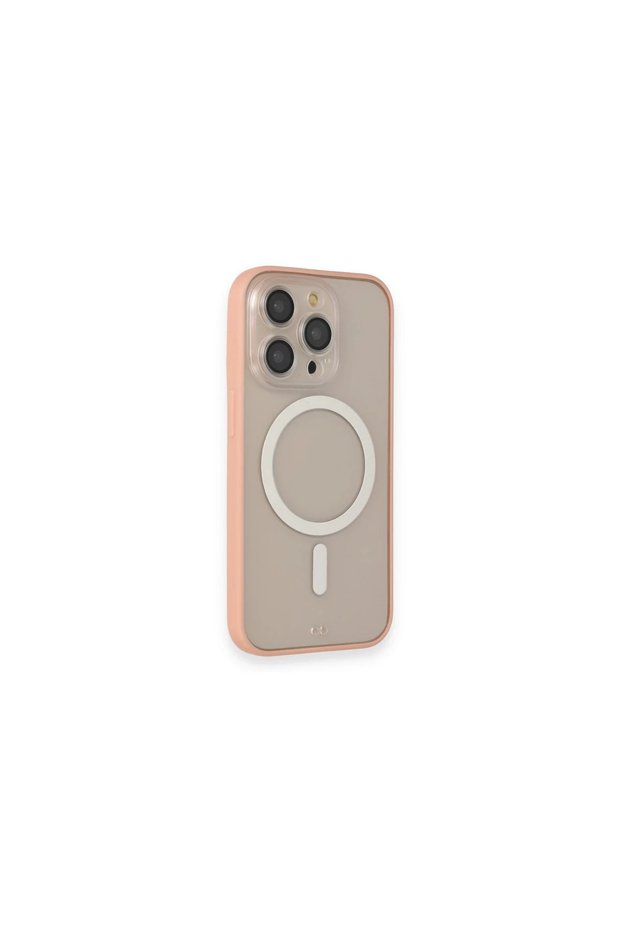 Apple iPhone 14 Pro Case Grand Magneticsafe Cover - Pink