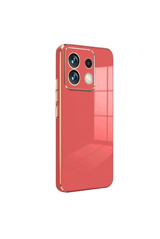Xiaomi Poco M6 Pro 4g Case Volet Silicone - Red