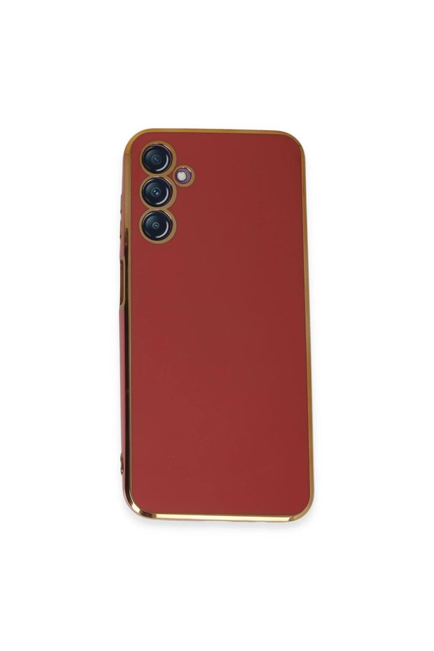 Samsung Galaxy M14 5g Case Volet Silicone - Red