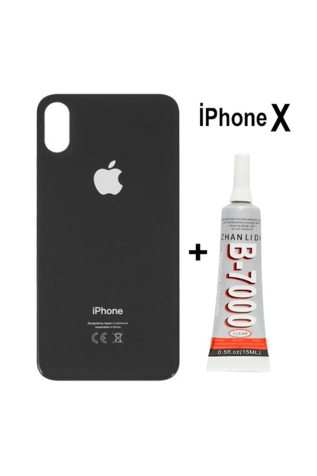 iPhone X Back Battery Cover and Adhesive Gift (Si