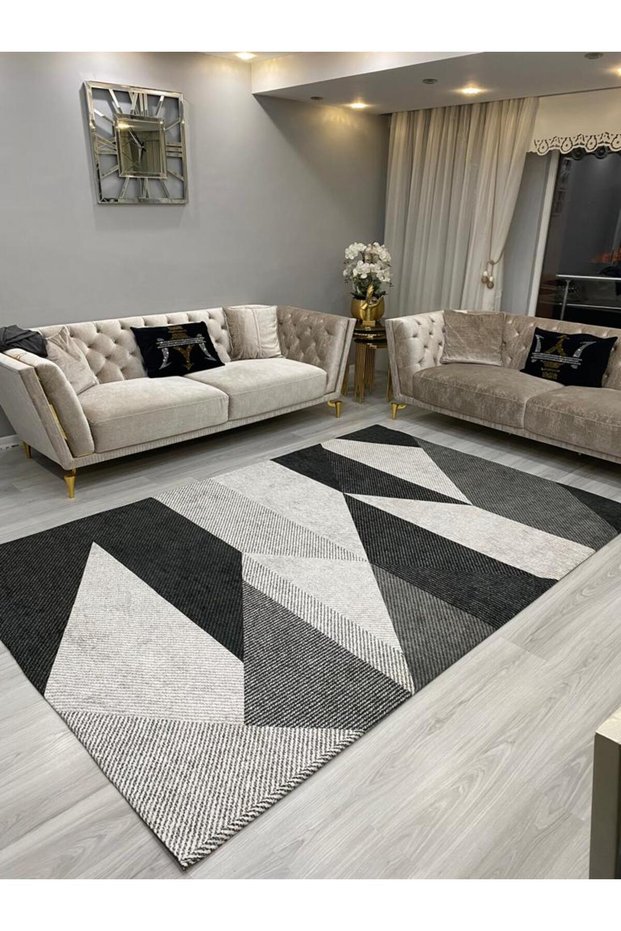 Velvet Fabric Elastic Rug Cover