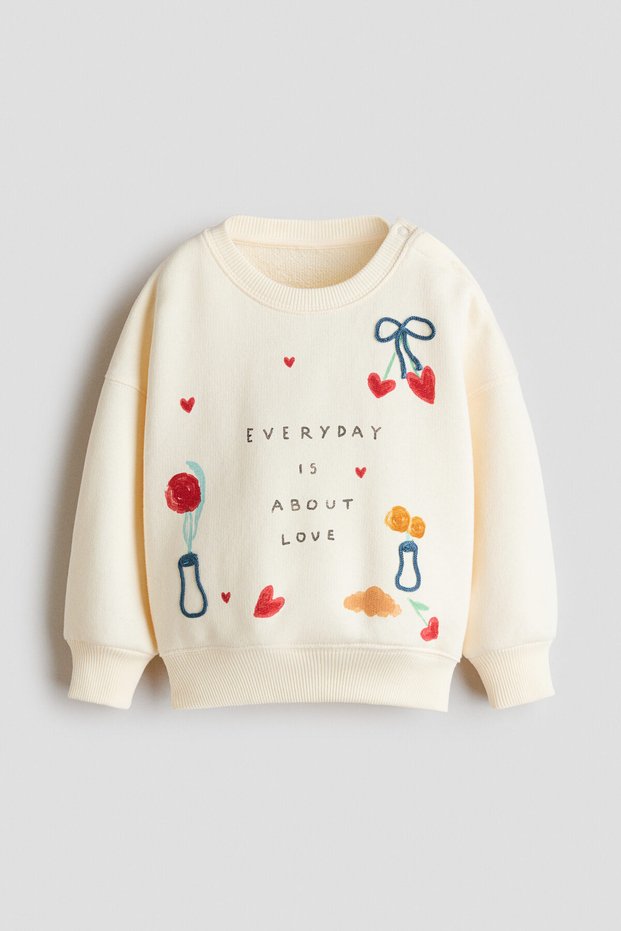 Baskılı Sweatshirt