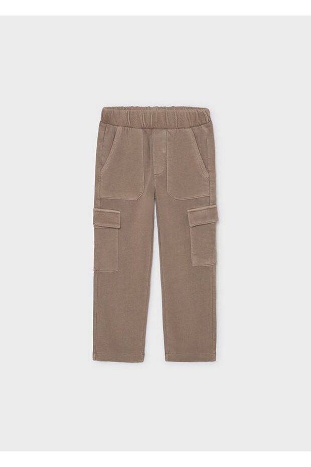 Boy's Cargo Pants Beige 4502