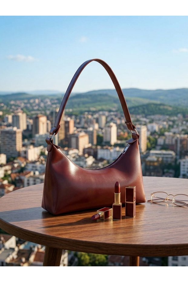 Matte Shoulder Bag