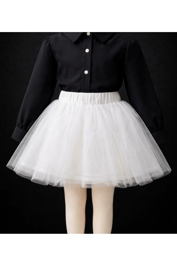Tutu Skirt White Tutu Skirt White Skirt Girls' White Skirt