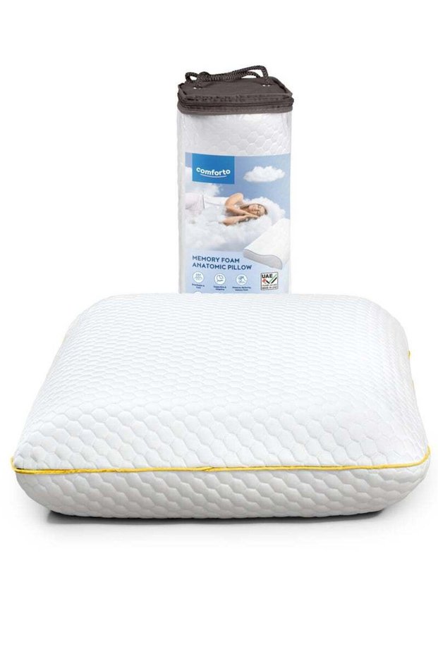 Comforto Royal King Size Memory Foam Pillow 70x45x14 cm