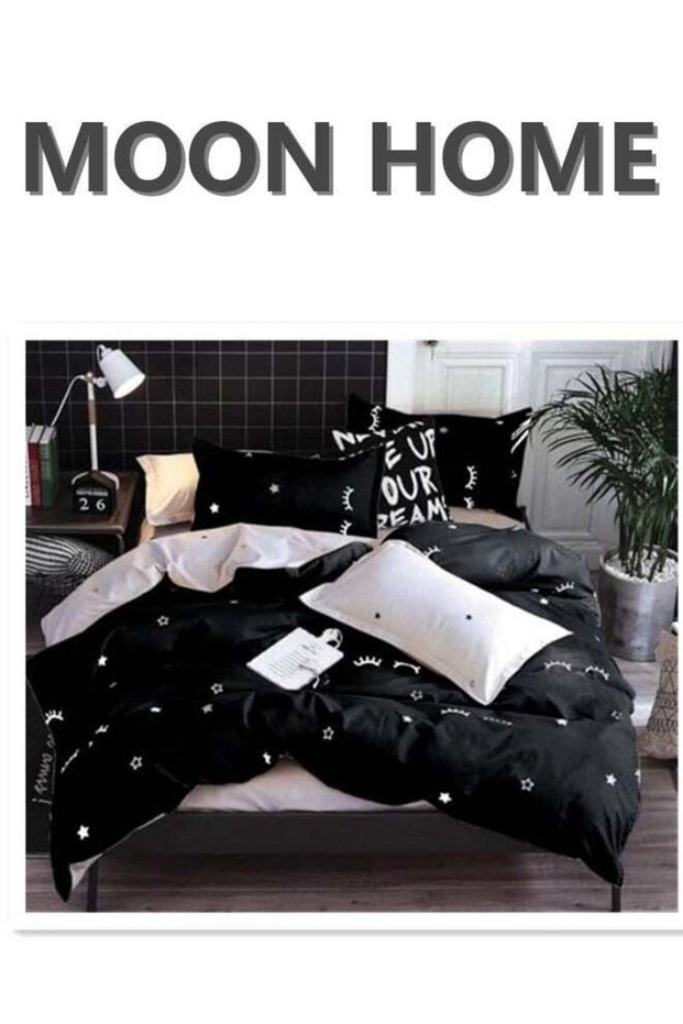 MOON HOME King/Queen/Single size Soft and Breathable Microfiber Hypoallergenic Beautiful Design Duve