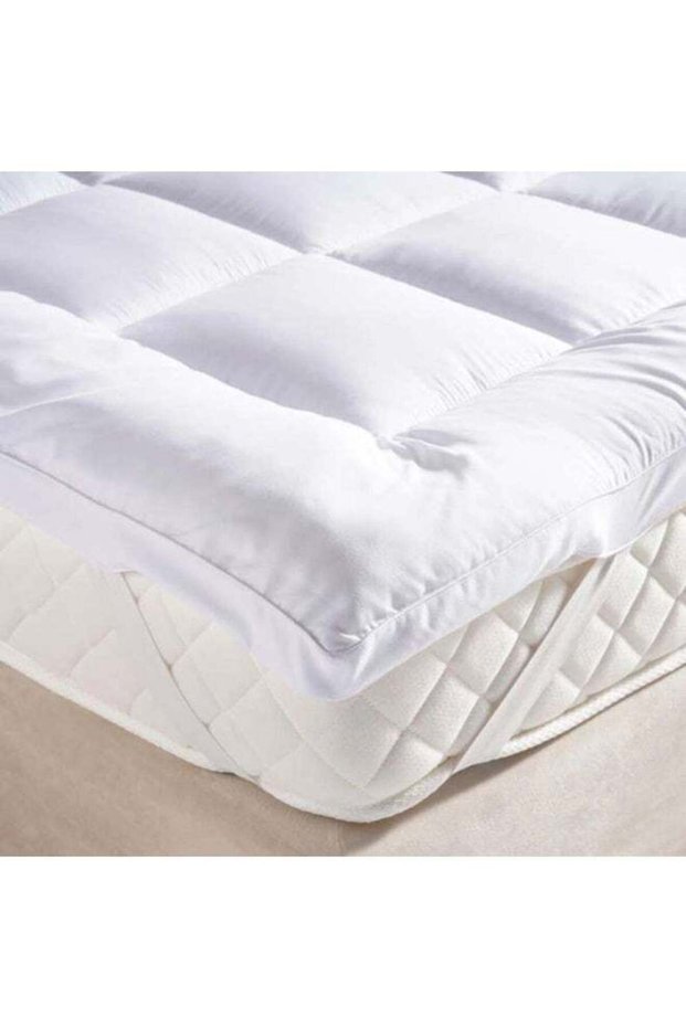 Pan Home Room Essential Mattress Topper 90x190+4cm-White - 126FBR9900560
