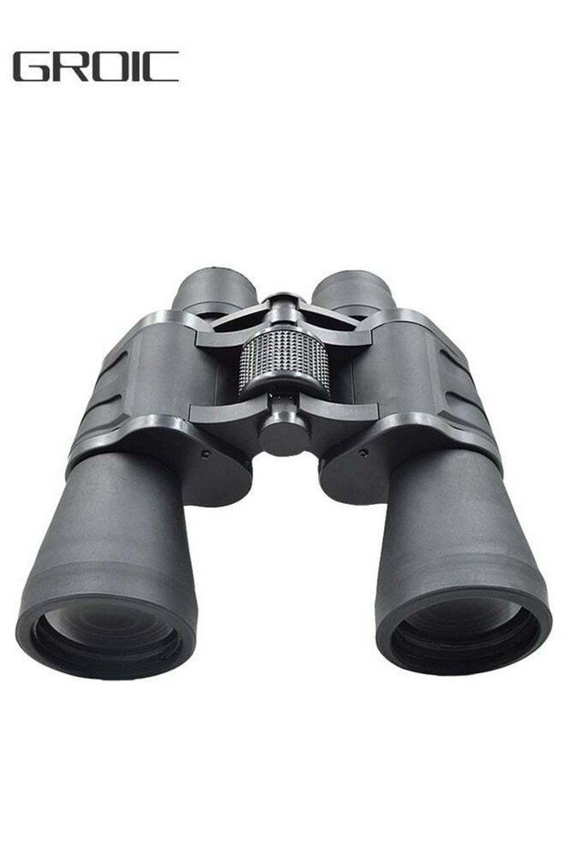 GROIC 10X50 Binoculars Outdoor Sports HD Sight Professional/Daily for Adults Bird Watching Travel Hu