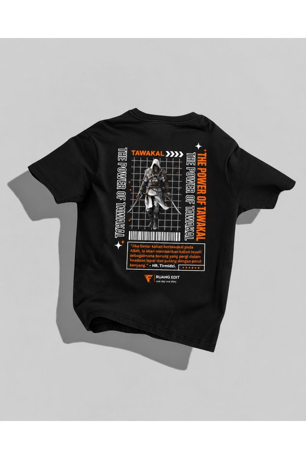 Tawakal the Power of Tawakkal Graphic Printed Oversize Unisex T-Shirt
