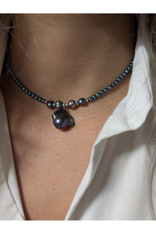 Set de perle negre