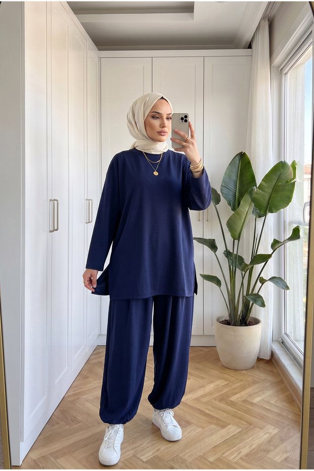 Women's Honey Girl Tunic Shalwar Cut Double Set