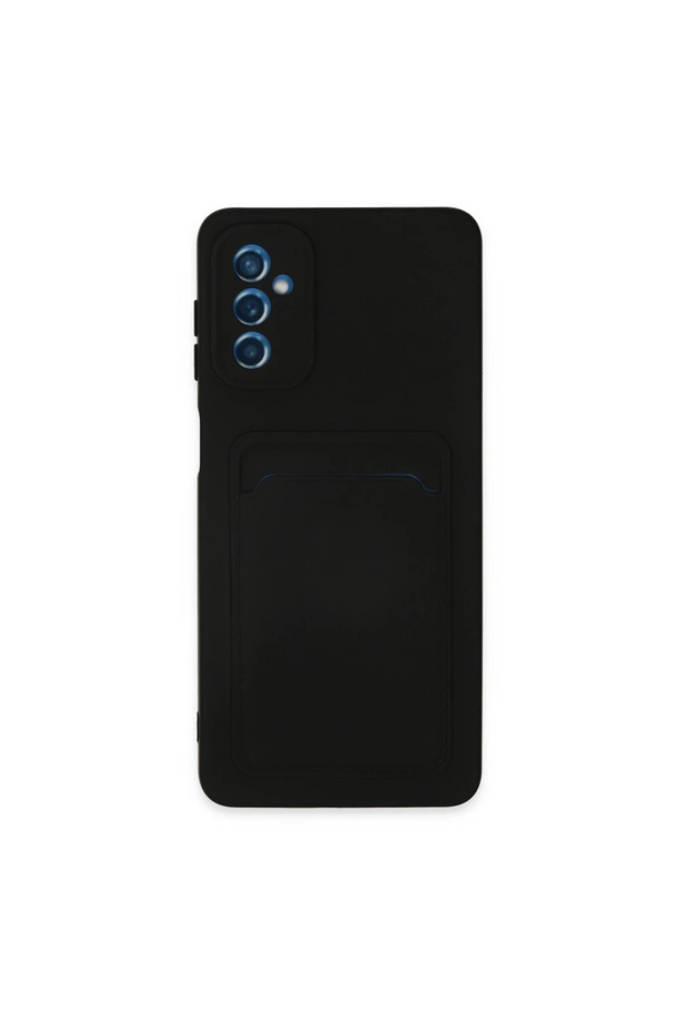 Samsung Galaxy M52 5g Case Kelvin Silicone with Business Card - Black