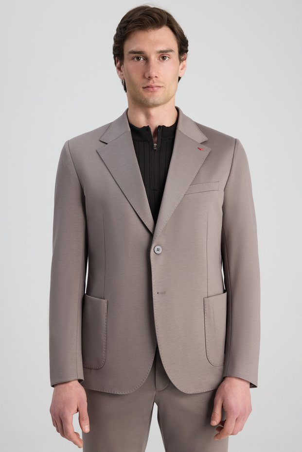 Ds Damat Comfort Fit Mink Knitted Suit