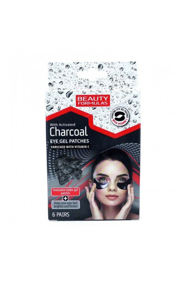 Activated Charcoal Anti-Puffiness Eye Gel Patches 6s