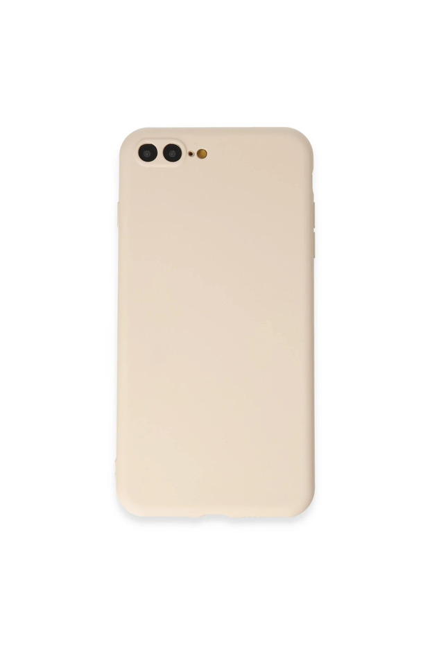Apple iPhone 7 Plus Case First Silicone - Cream