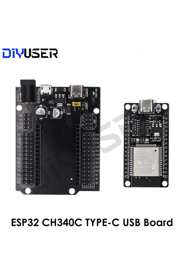 1 SET ESP32 Development Board TYPE-C USB CH340C WiFi+Bluetooth Ultra-Low Power Dual Core ESP32-DevKi