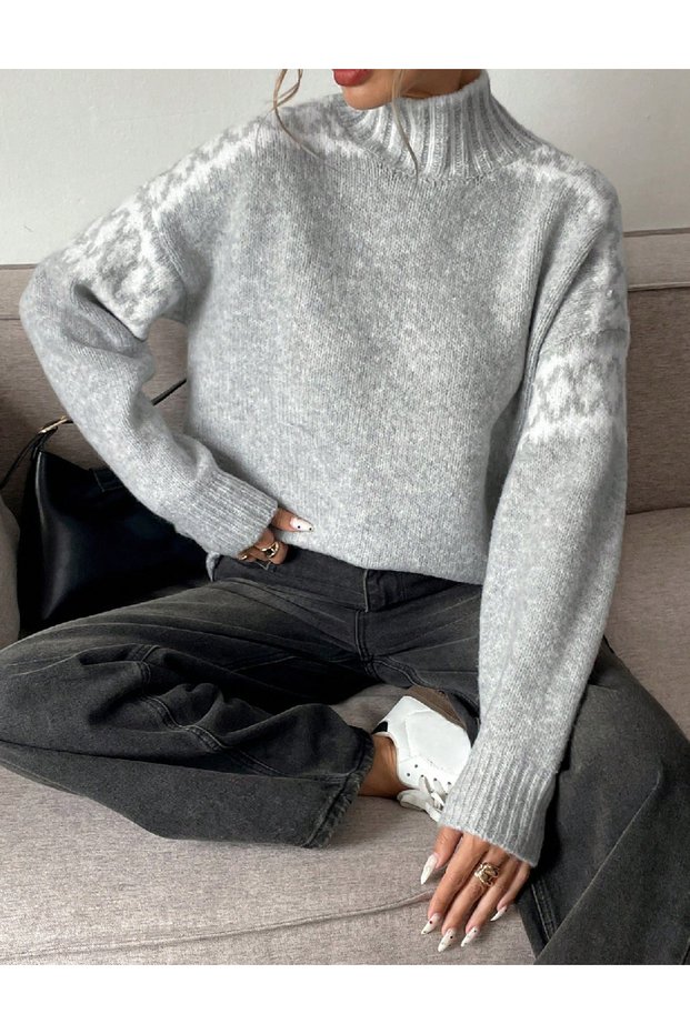 Sweater, Gray