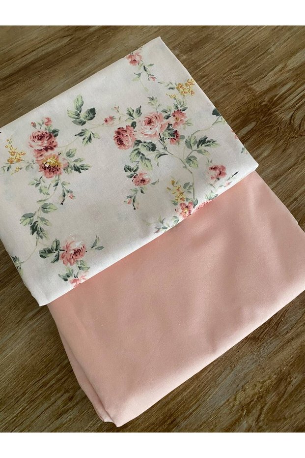 Single Person Rubberized 100% Cotton Bed Sheet and Pillowcase