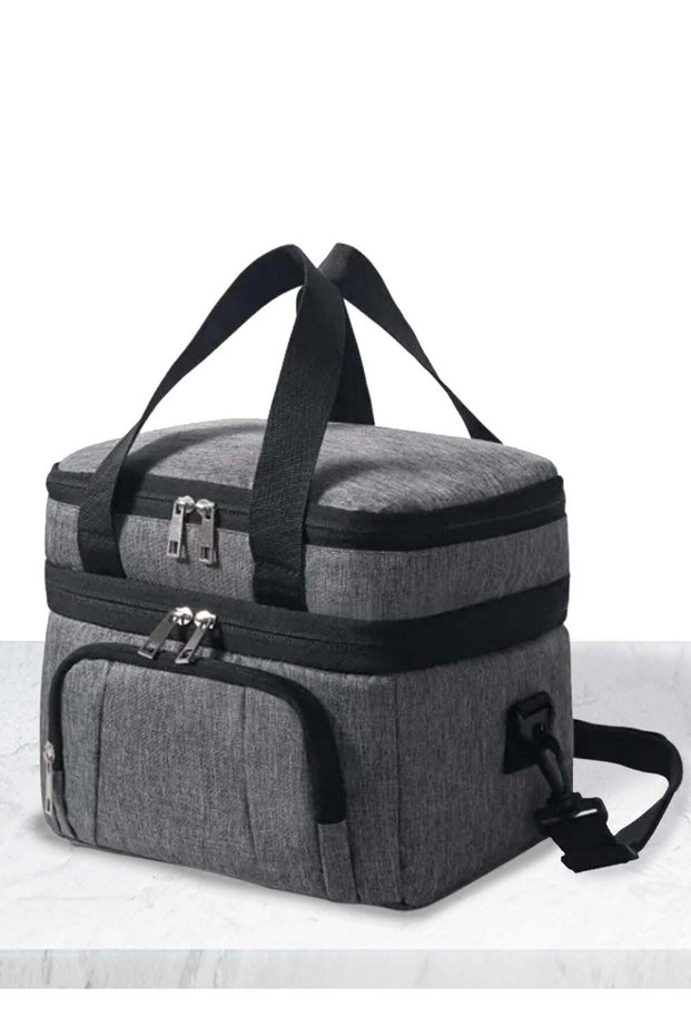 Infinity Lunch Bag, Bento Bag, 15 Liters/507 OZ Large Size, Cooler Picnic Bag, Thermal Insulated Lun