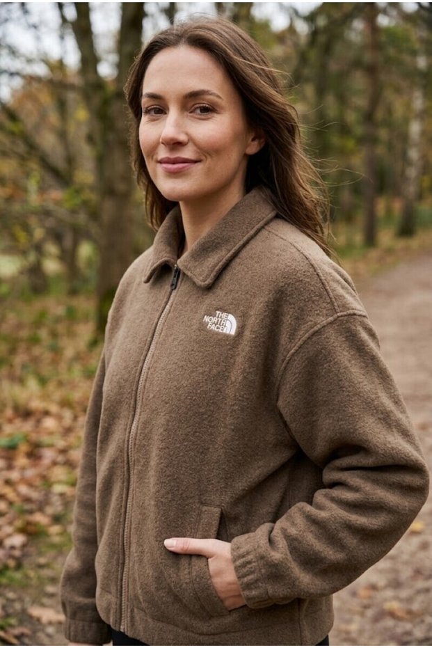 W Fleece Collared Jacket Women's Outdoor Fleece Jacket