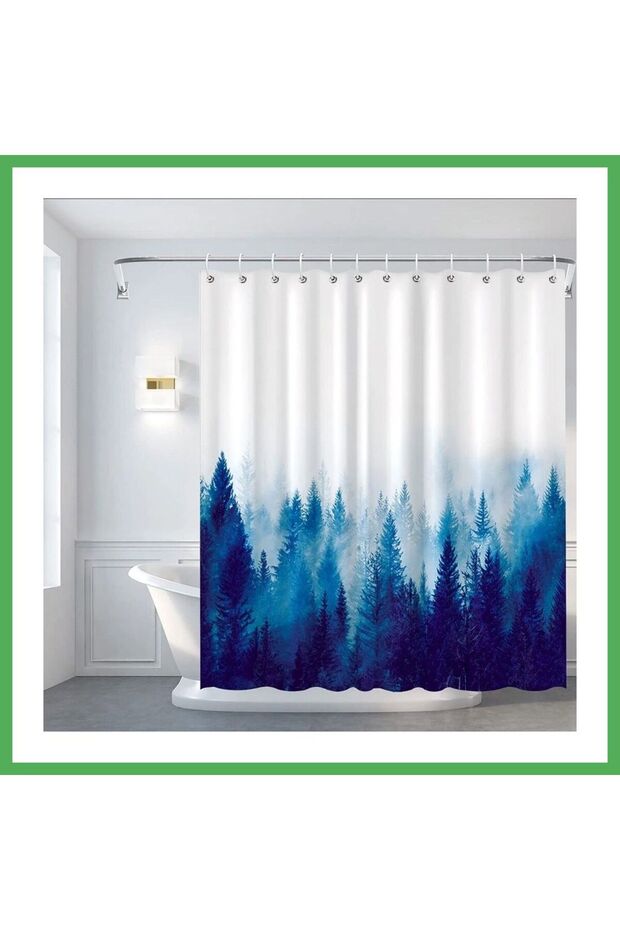 180X180 Bathroom Curtain Bezoss
